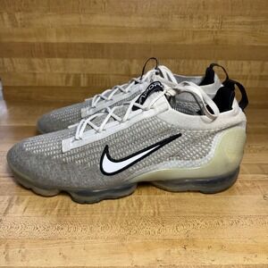 Nike Air VaporMax 2021 Grey monochrome Flyknit DH4084-100 Mens 12 Running Shoes